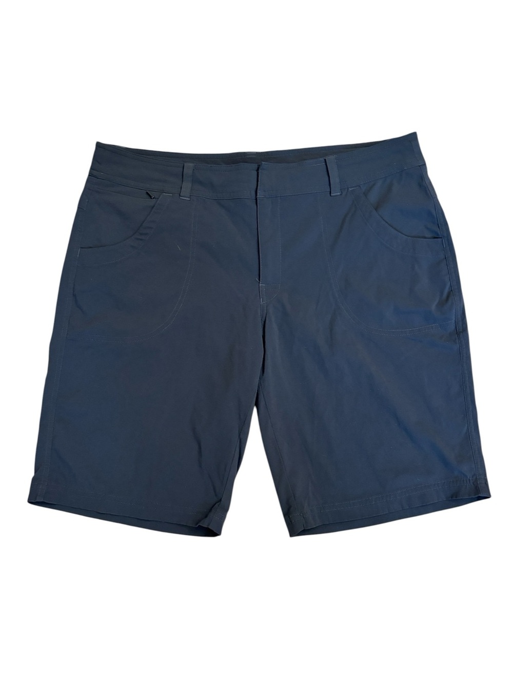 Lucy Charcoal Gray Activewear Bermuda Hiking Shorts Size Large